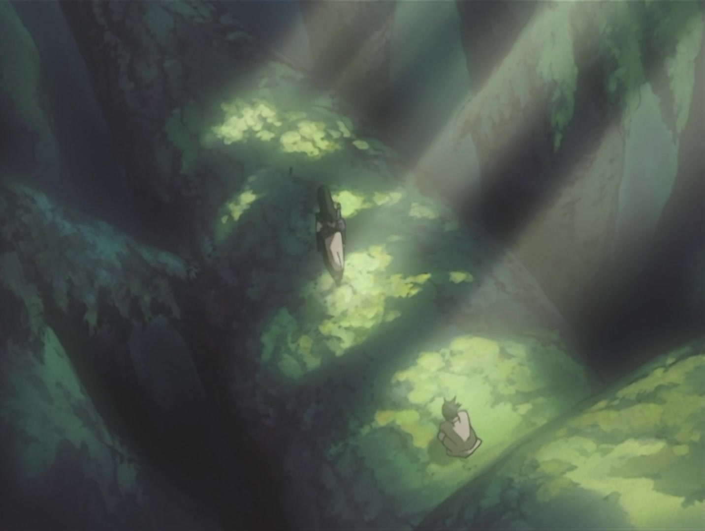 Naruto Ep 30: The Sharingan Revived: Dragon-Flame Jutsu! @ 16:27
