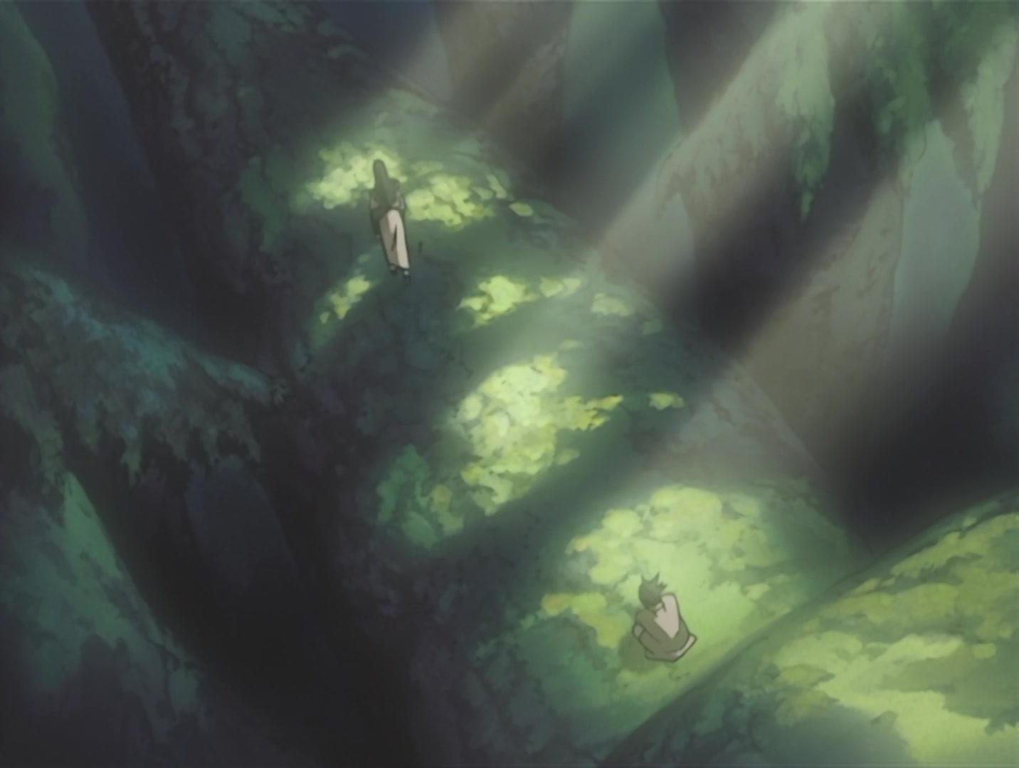 Naruto Ep 30: The Sharingan Revived: Dragon-Flame Jutsu! @ 16:31
