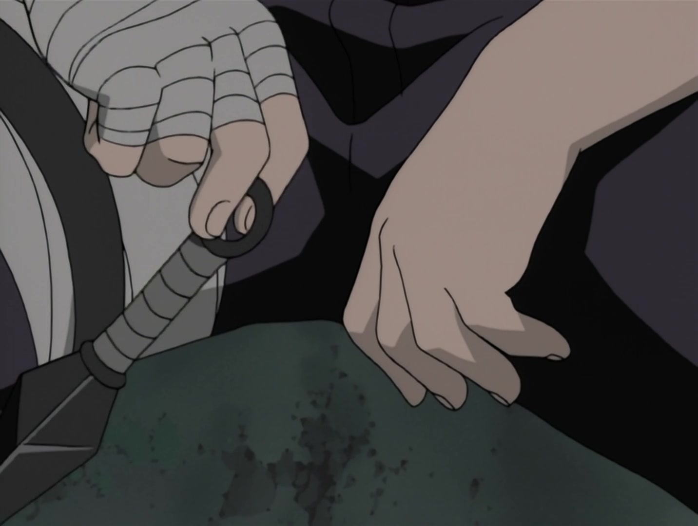 Naruto Ep 30: The Sharingan Revived: Dragon-Flame Jutsu! @ 17:00