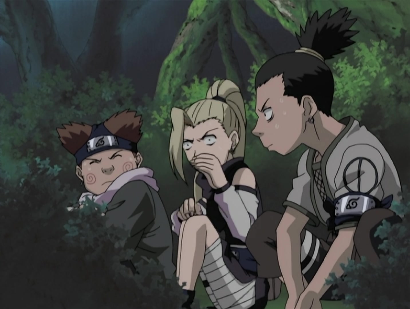 Naruto Ep 31: Bushy Brow's Jutsu: Sasuke Style! @ 09:15