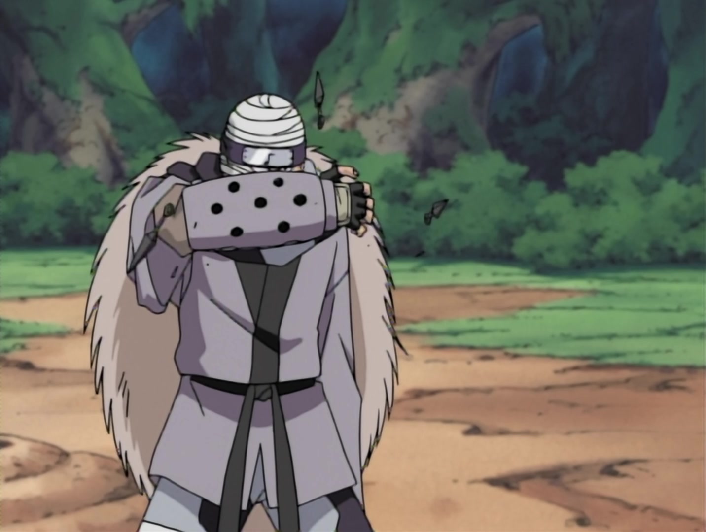 Naruto Ep 32: Bushy Brow's Pledge: Undying Love and Protection! @ 06:48