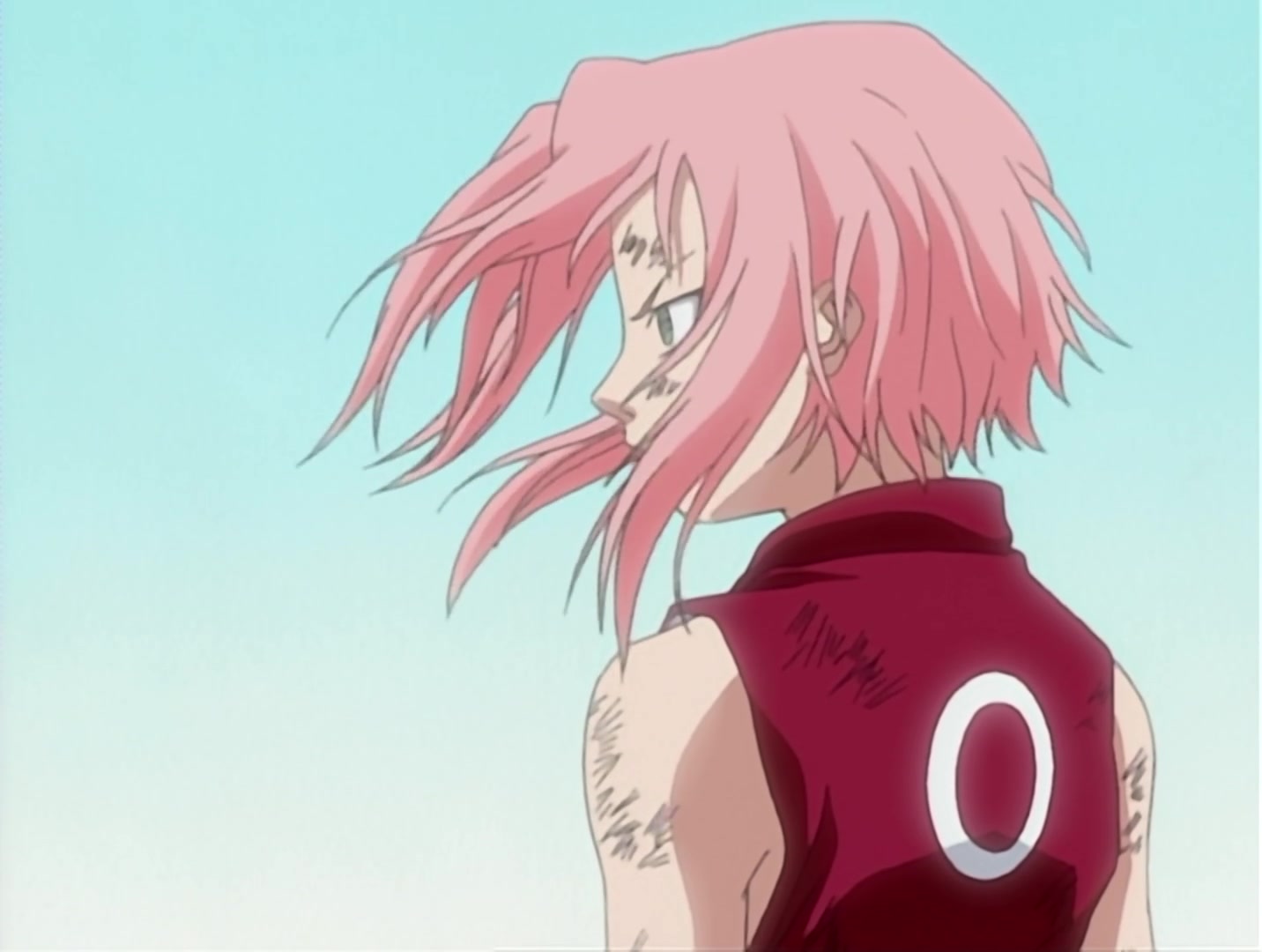 Naruto Ep 32: Bushy Brow's Pledge: Undying Love and Protection! @ 14:22