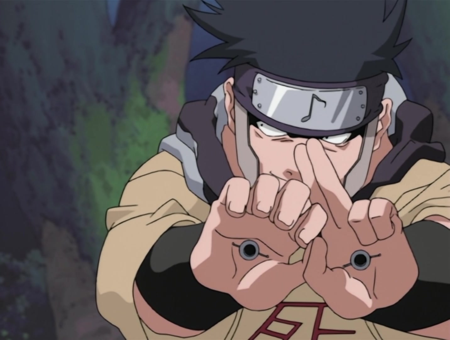 Naruto Ep 32: Bushy Brow's Pledge: Undying Love and Protection! @ 14:52