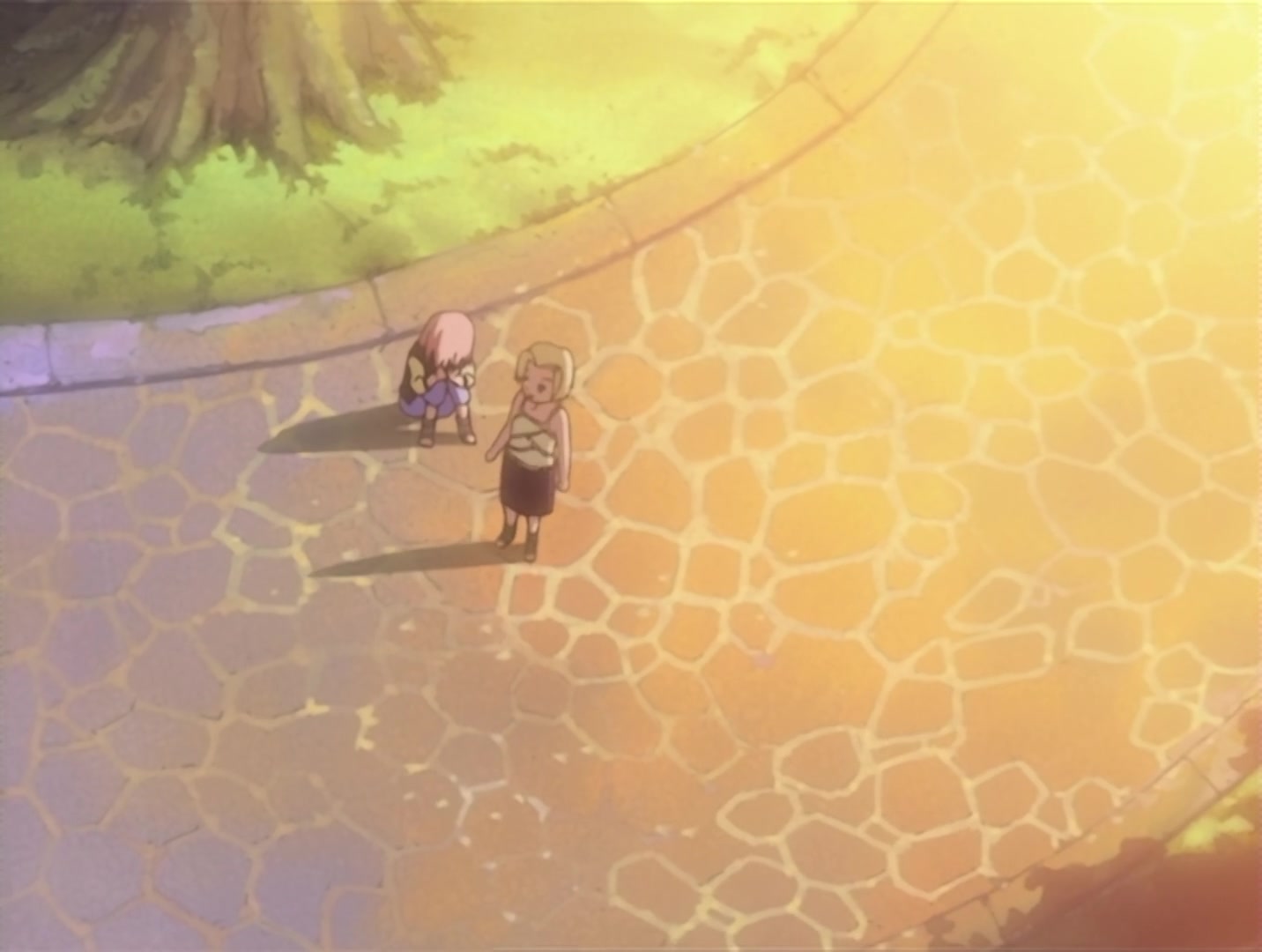 Naruto Ep 32: Bushy Brow's Pledge: Undying Love and Protection! @ 17:03