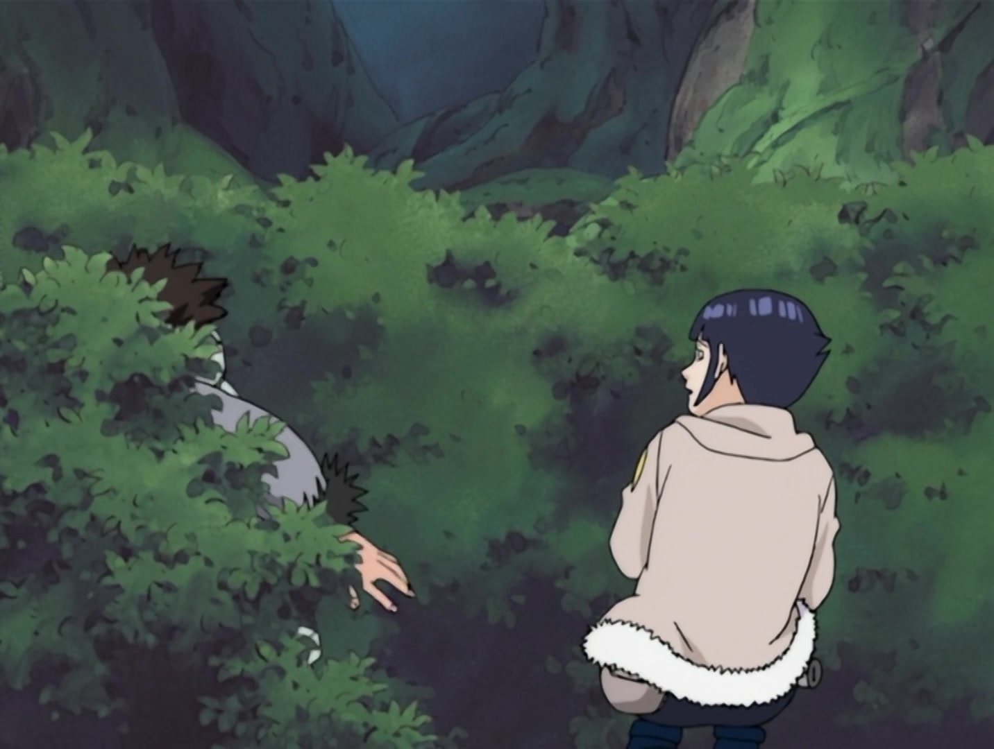 Naruto Ep 34: Akamaru Trembles: Gaara's Cruel Strength! @ 15:11