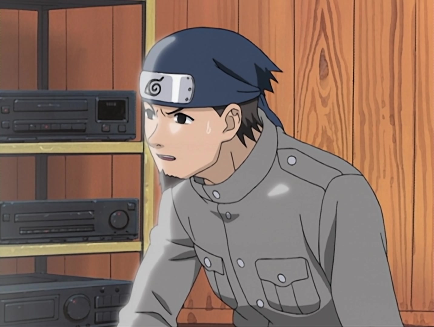 Naruto Ep 34: Akamaru Trembles: Gaara's Cruel Strength! @ 19:57