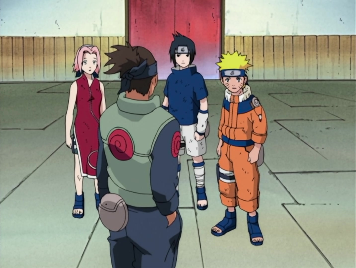 Naruto Ep 37: Surviving the Cut! The Rookie Nine Together Again! @ 04:25