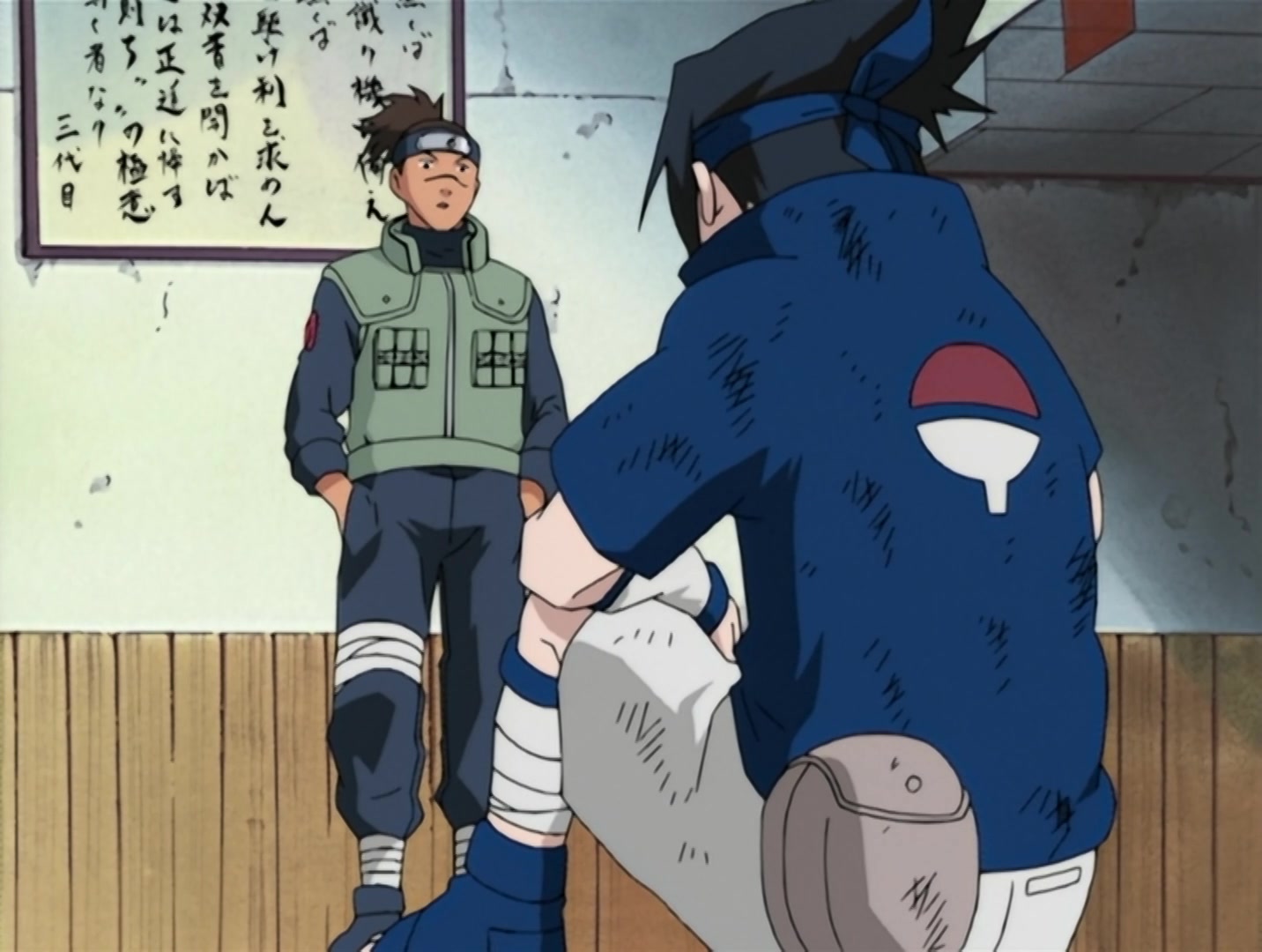 Naruto Ep 37: Surviving the Cut! The Rookie Nine Together Again! @ 05:14