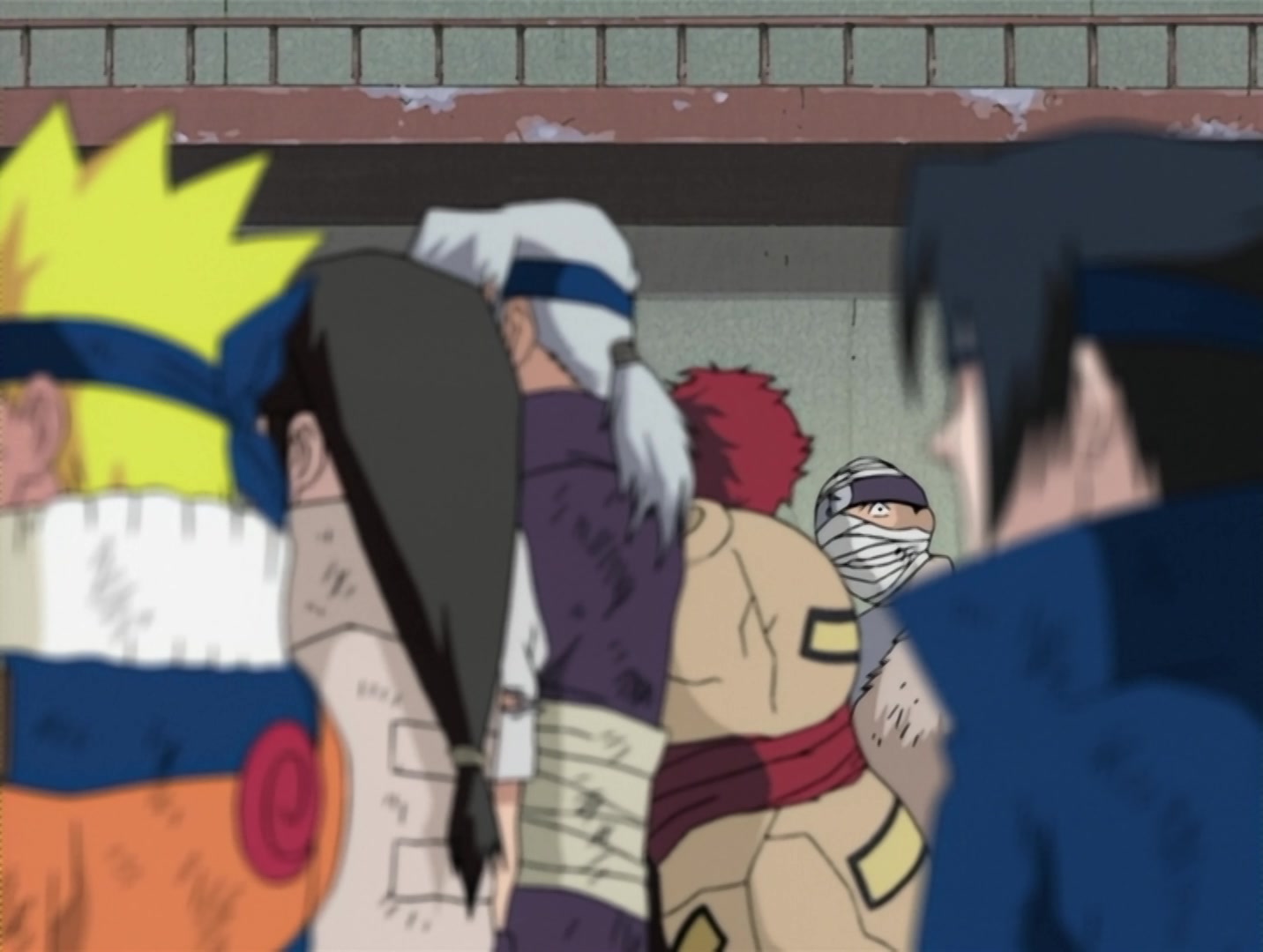 Naruto Ep 37: Surviving the Cut! The Rookie Nine Together Again! @ 14:51