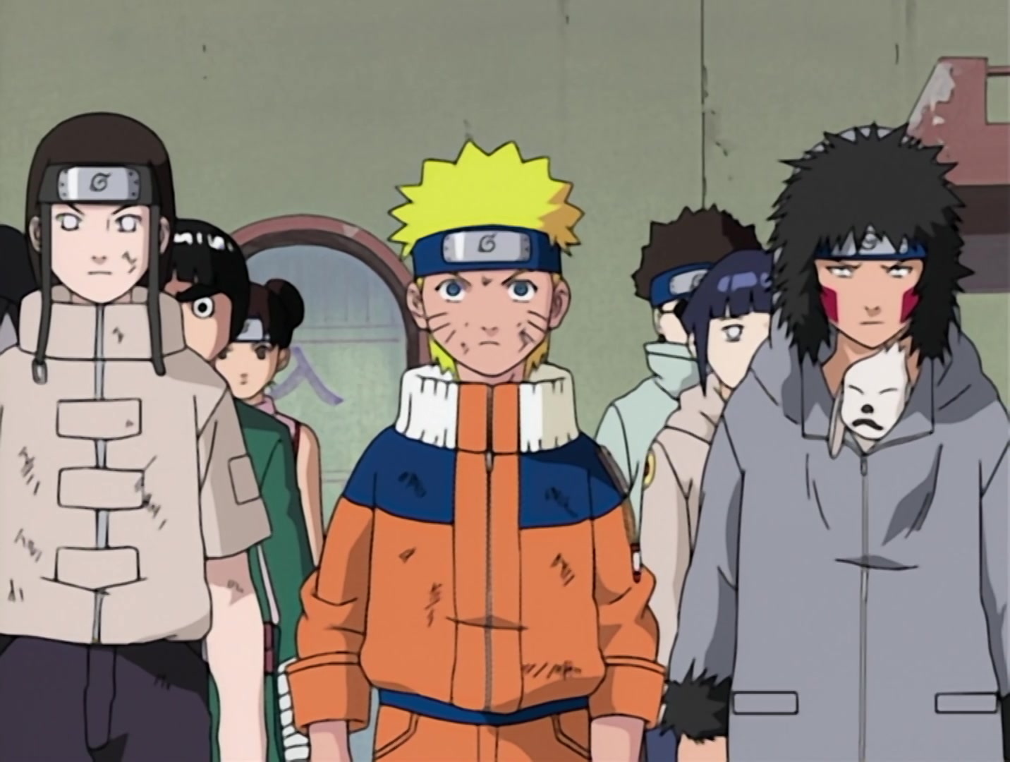 Naruto Ep 37: Surviving the Cut! The Rookie Nine Together Again! @ 19:40