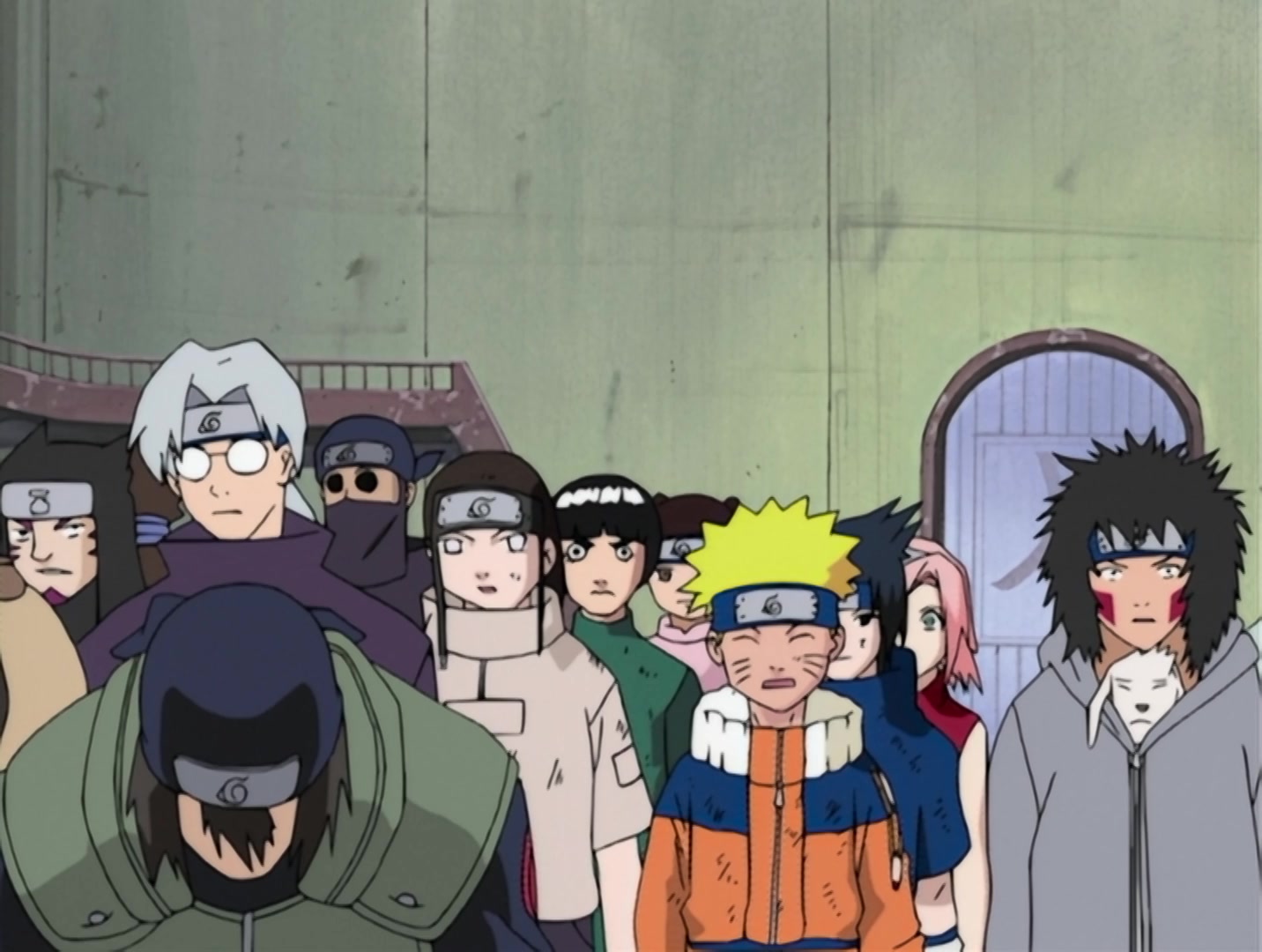 Naruto Ep 37: Surviving the Cut! The Rookie Nine Together Again! @ 20:46