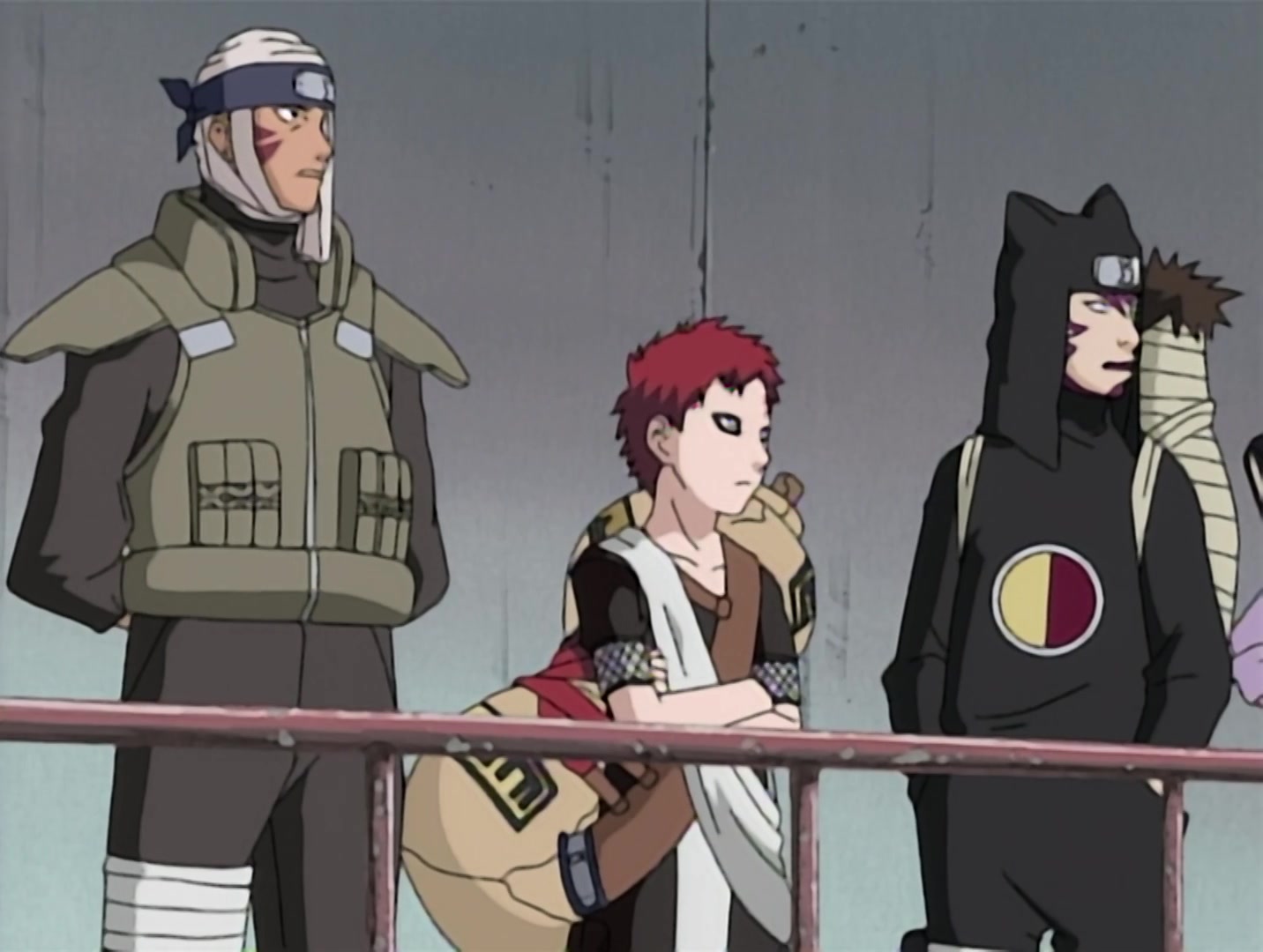 Naruto Ep 39: Bushy Brow's Rival: Sasuke vs. Yoroi! @ 16:14
