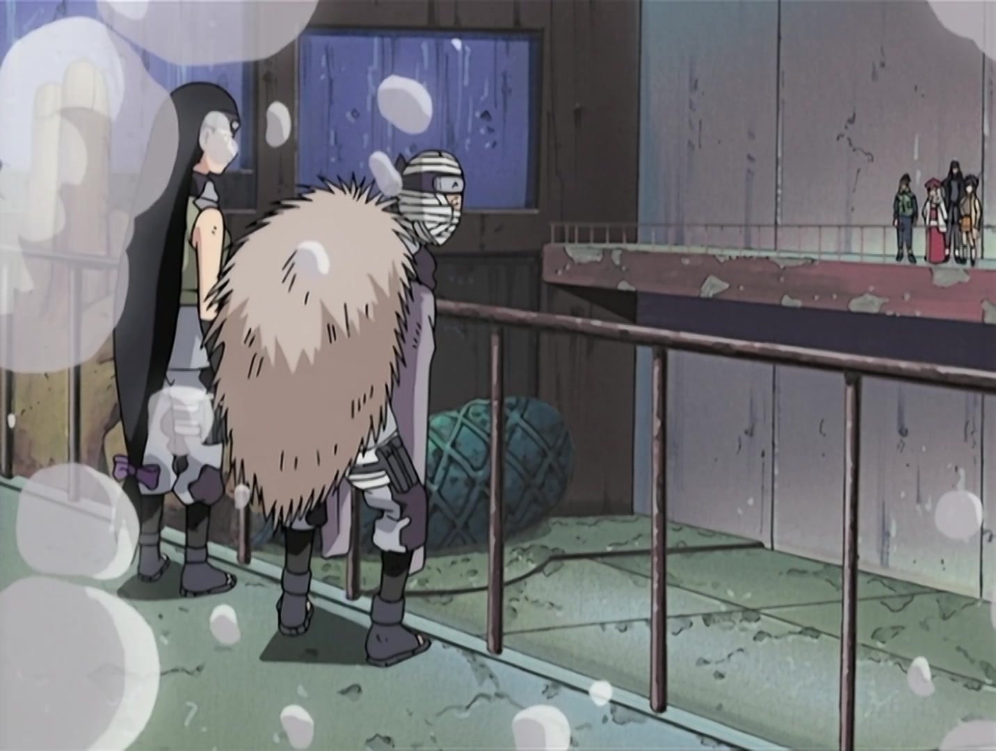 Naruto Ep 39: Bushy Brow's Rival: Sasuke vs. Yoroi! @ 18:02