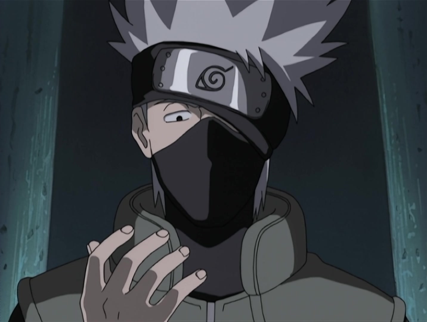 Naruto Ep 39: Bushy Brow's Rival: Sasuke vs. Yoroi! @ 20:22