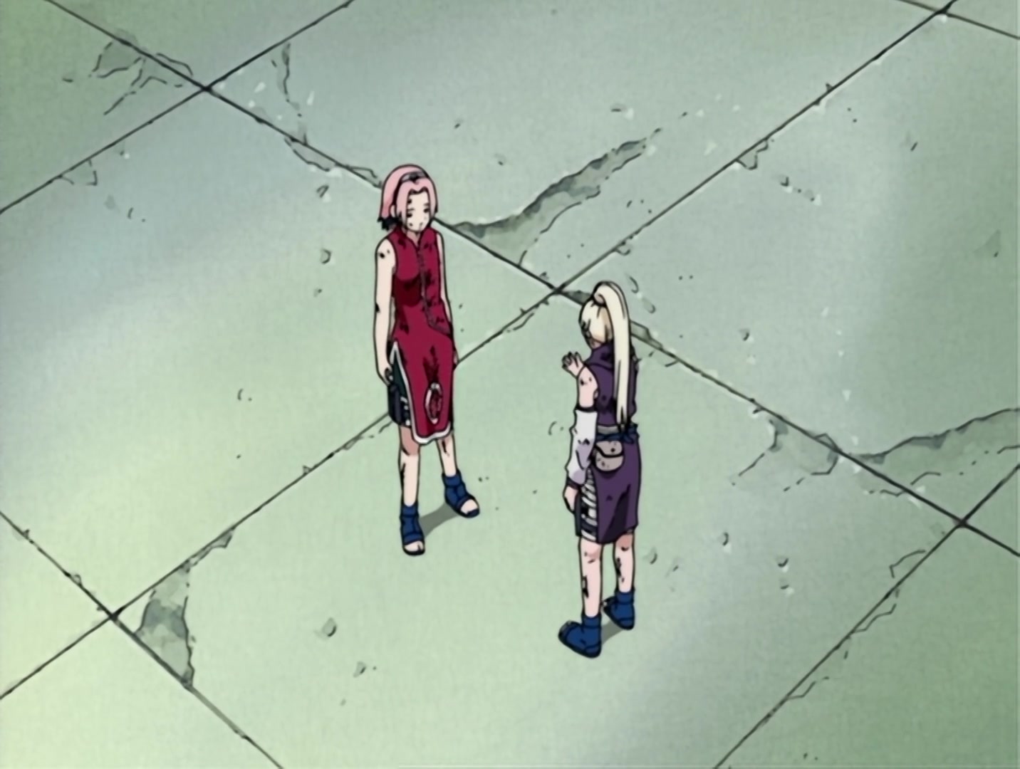 Naruto Ep 41: Kunoichi Rumble: The Rivals Get Serious! @ 09:55