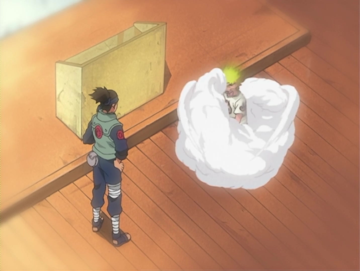 Naruto Ep 44: Shikamaru vs. Kin: Brain and Brawn Clash! @ 05:23