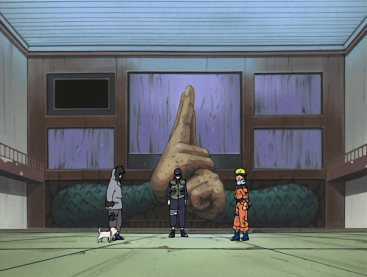 Naruto Ep 44: Shikamaru vs. Kin: Brain and Brawn Clash! @ 06:29