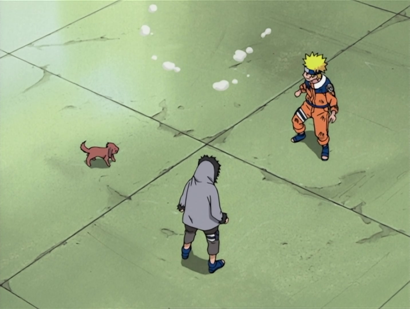 Naruto Ep 44: Shikamaru vs. Kin: Brain and Brawn Clash! @ 14:37