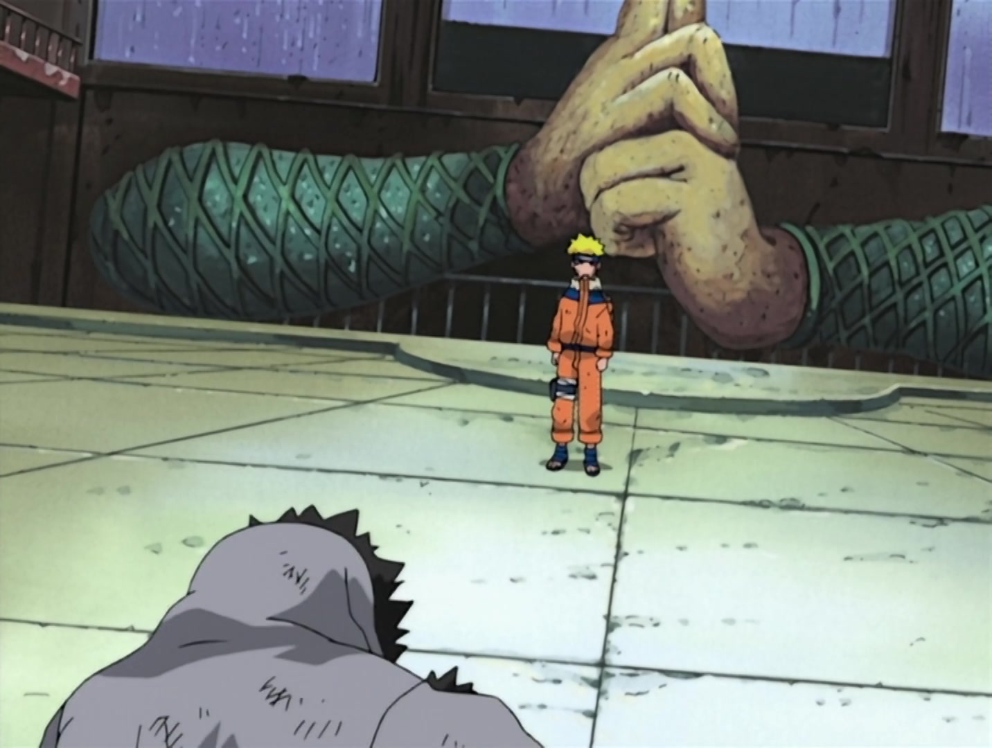 Naruto Ep 45: Surprise Attack! Naruto's Secret Weapon! @ 10:03