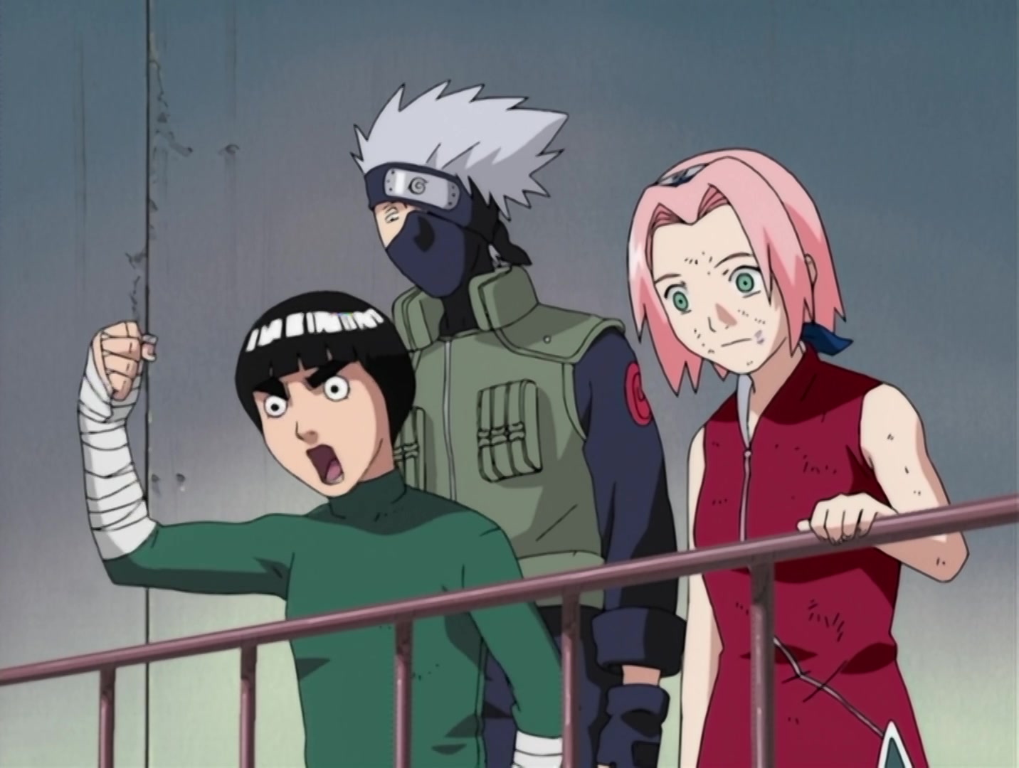Naruto Ep 45: Surprise Attack! Naruto's Secret Weapon! @ 11:10