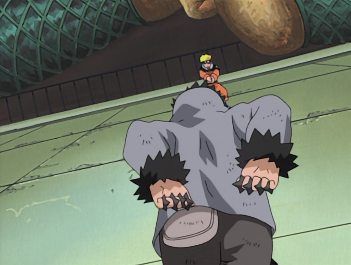 Naruto Ep 45: Surprise Attack! Naruto's Secret Weapon! @ 11:34