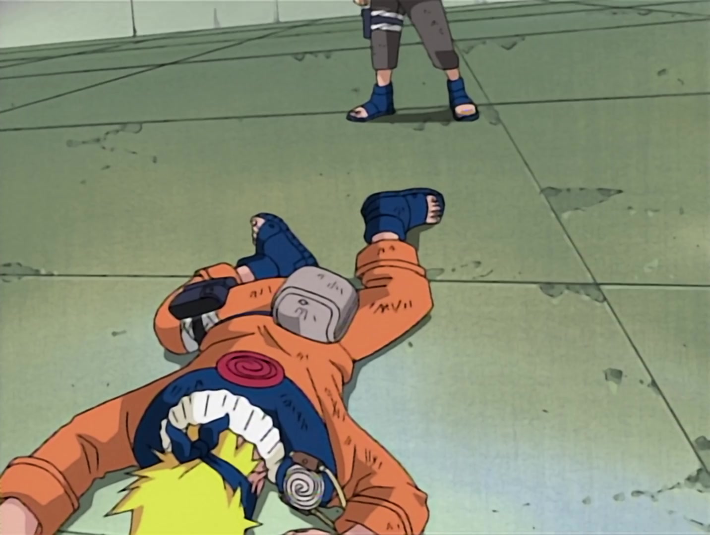 Naruto Ep 45: Surprise Attack! Naruto's Secret Weapon! @ 14:19