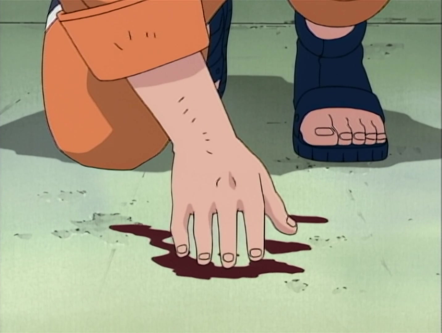 Naruto Ep 48: Gaara vs. Rock Lee: The Power of Youth Explodes! @ 02:33