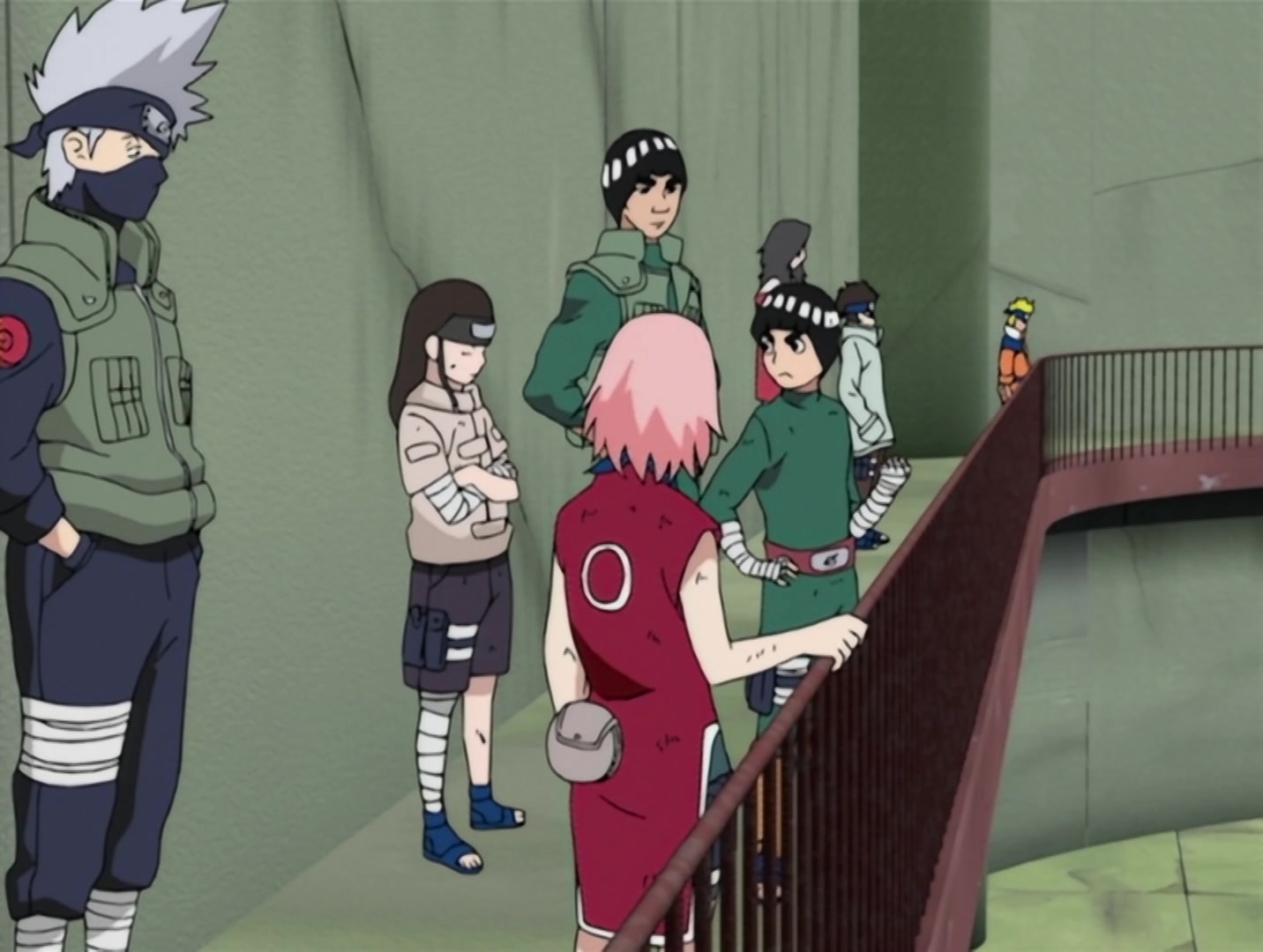 Naruto Ep 48: Gaara vs. Rock Lee: The Power of Youth Explodes! @ 03:15