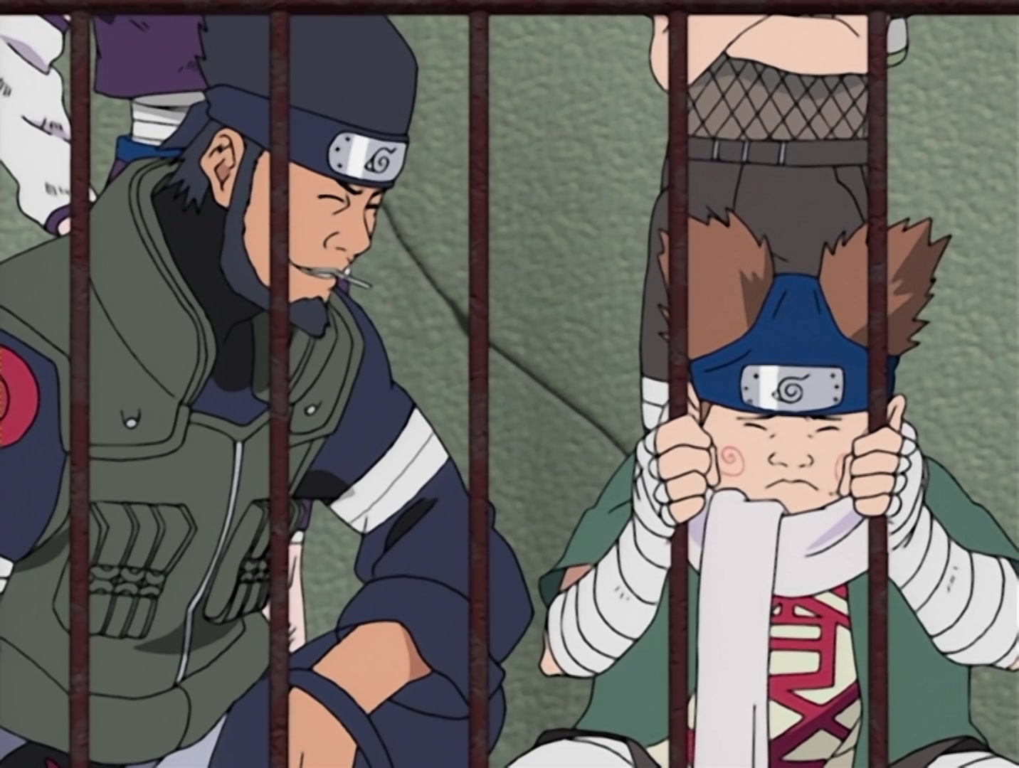 Naruto Ep 48: Gaara vs. Rock Lee: The Power of Youth Explodes! @ 03:44