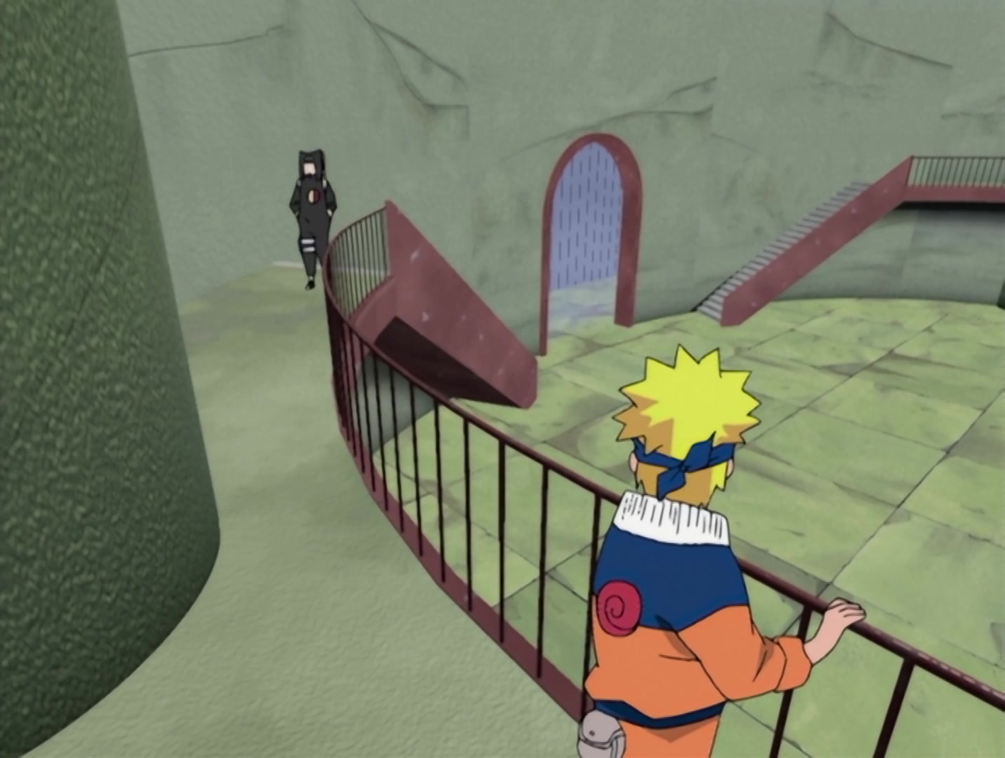 Naruto Ep 48: Gaara vs. Rock Lee: The Power of Youth Explodes! @ 04:41