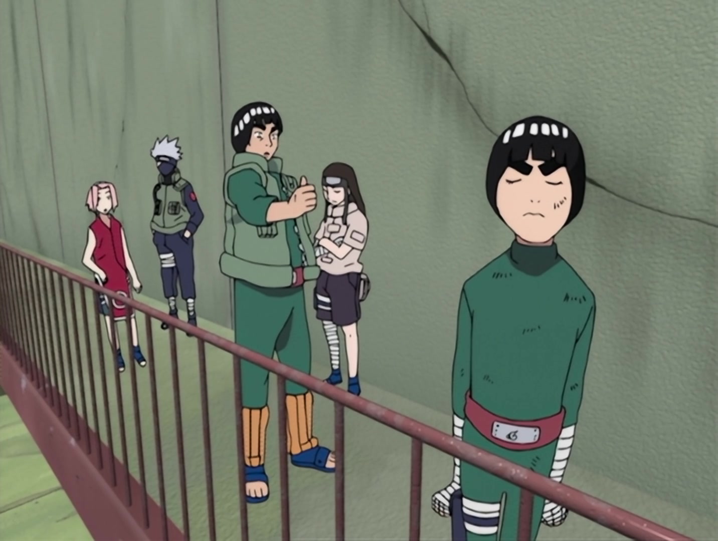 Naruto Ep 48: Gaara vs. Rock Lee: The Power of Youth Explodes! @ 05:43