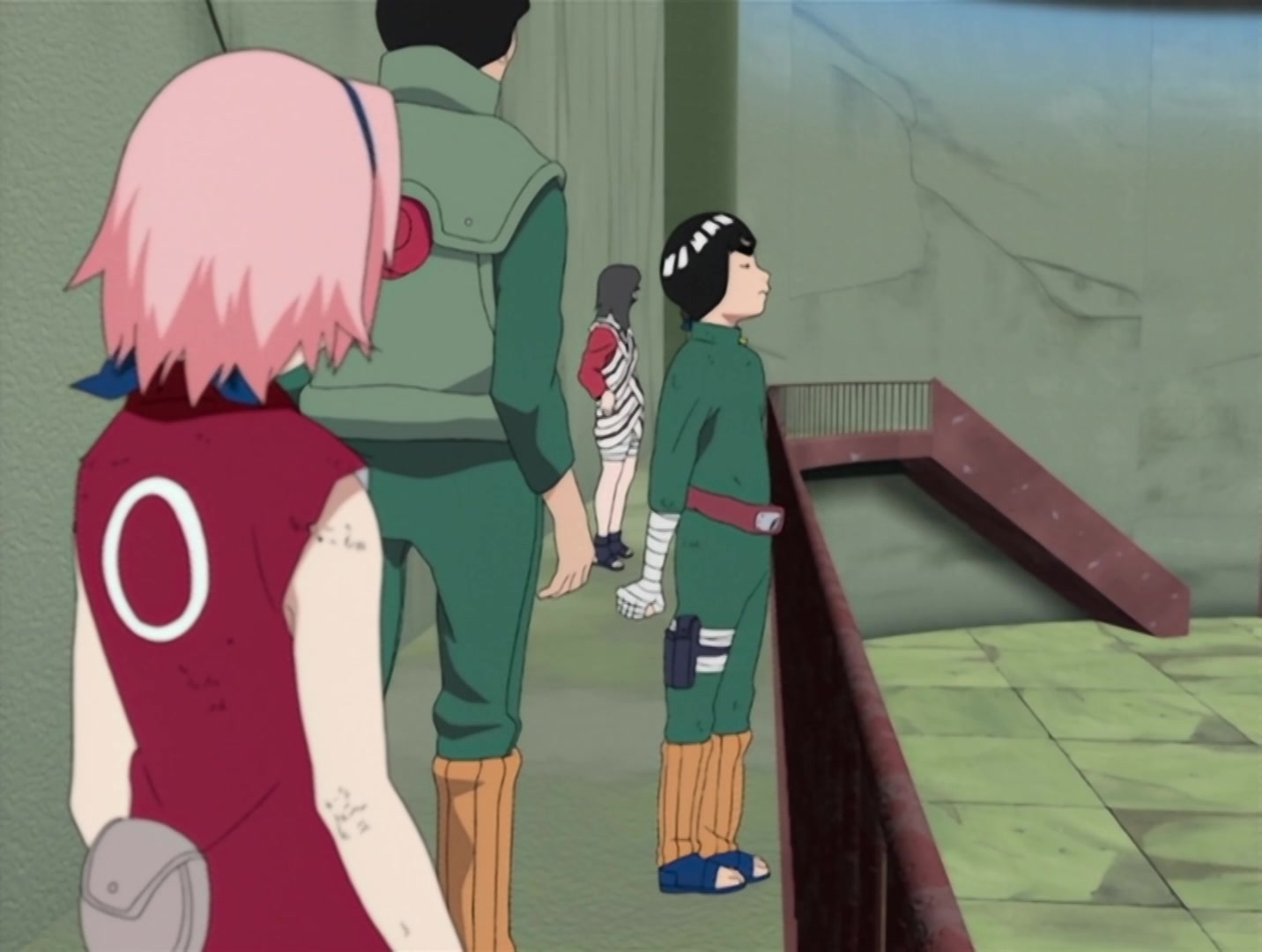 Naruto Ep 48: Gaara vs. Rock Lee: The Power of Youth Explodes! @ 05:52