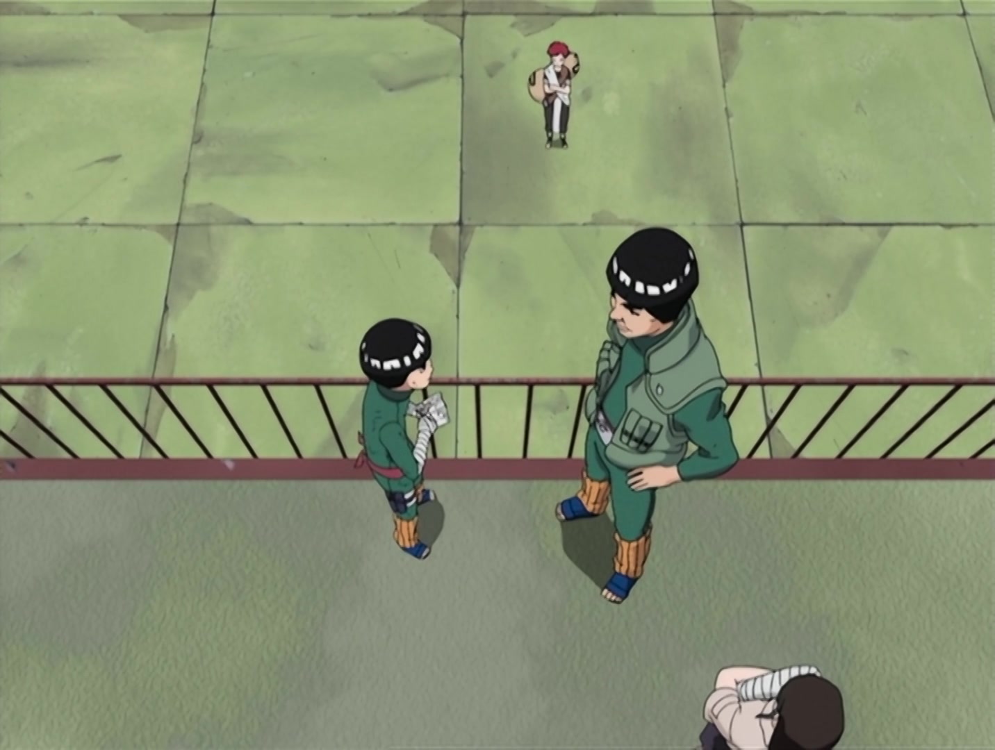 Naruto Ep 48: Gaara vs. Rock Lee: The Power of Youth Explodes! @ 07:22