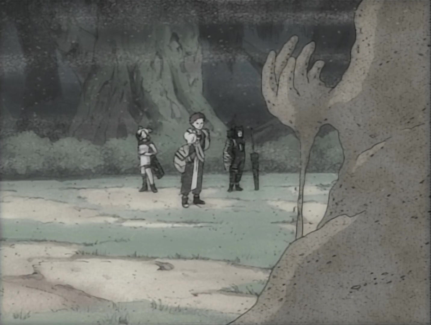 Naruto Ep 48: Gaara vs. Rock Lee: The Power of Youth Explodes! @ 09:40