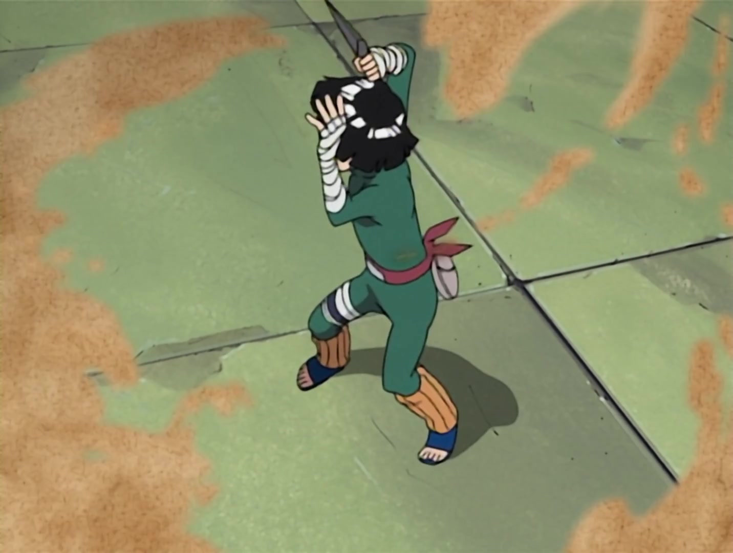 Naruto Ep 48: Gaara vs. Rock Lee: The Power of Youth Explodes! @ 10:13