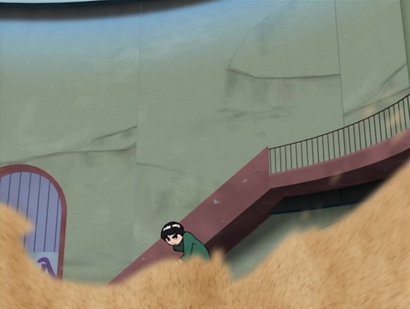 Naruto Ep 48: Gaara vs. Rock Lee: The Power of Youth Explodes! @ 10:23