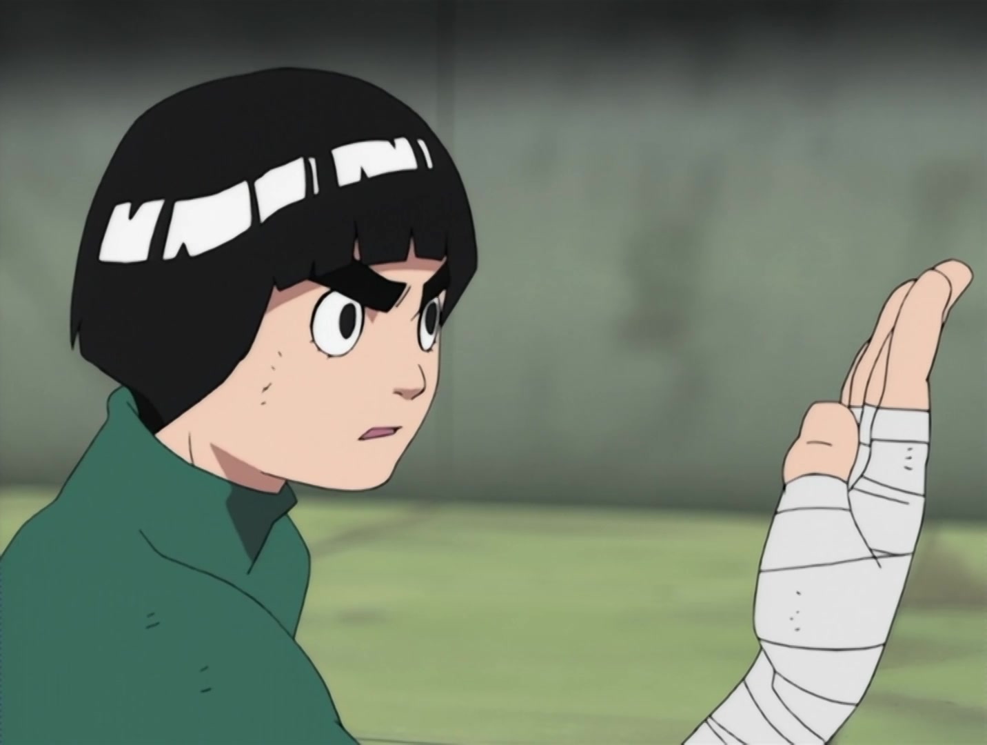 Naruto Ep 48: Gaara vs. Rock Lee: The Power of Youth Explodes! @ 11:05