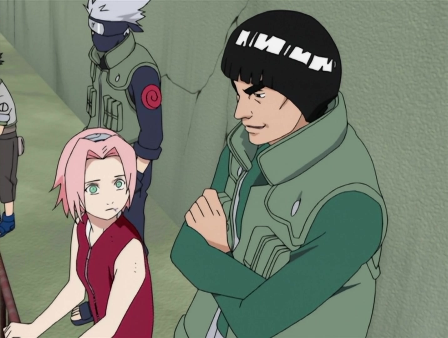 Naruto Ep 48: Gaara vs. Rock Lee: The Power of Youth Explodes! @ 11:48