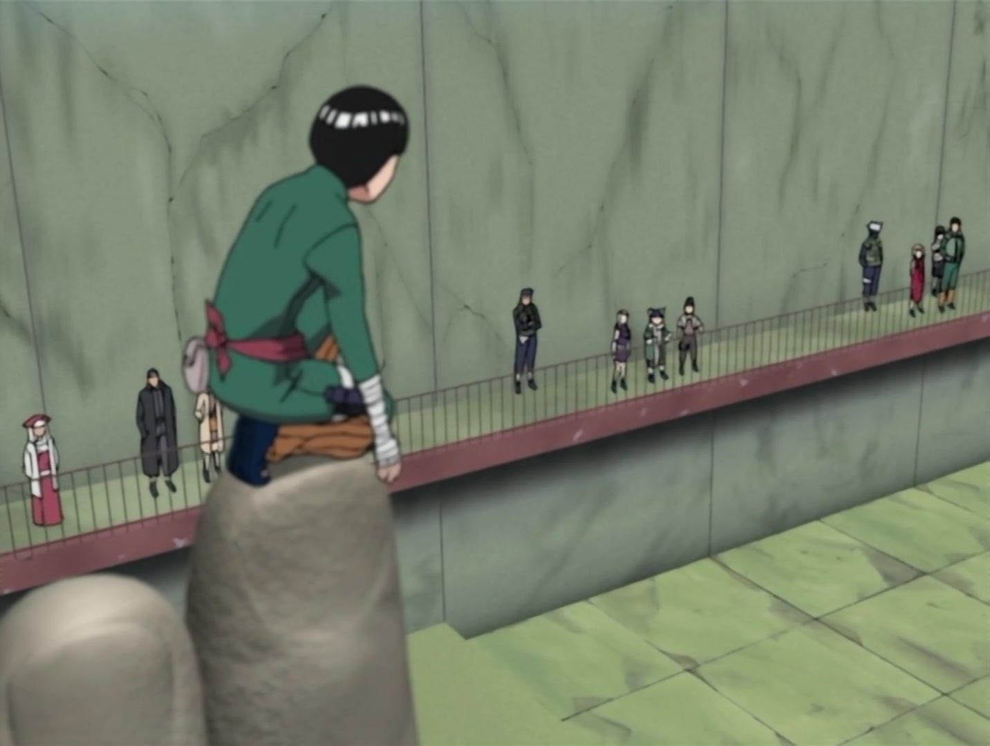 Naruto Ep 48: Gaara vs. Rock Lee: The Power of Youth Explodes! @ 12:50