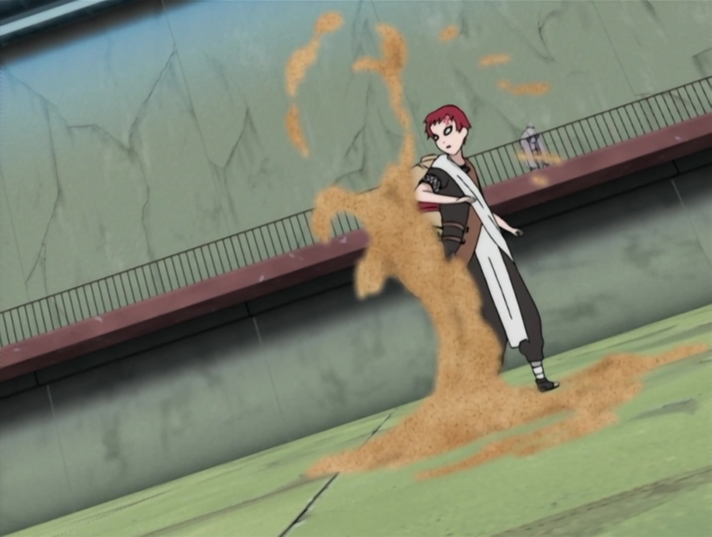 Naruto Ep 48: Gaara vs. Rock Lee: The Power of Youth Explodes! @ 14:06