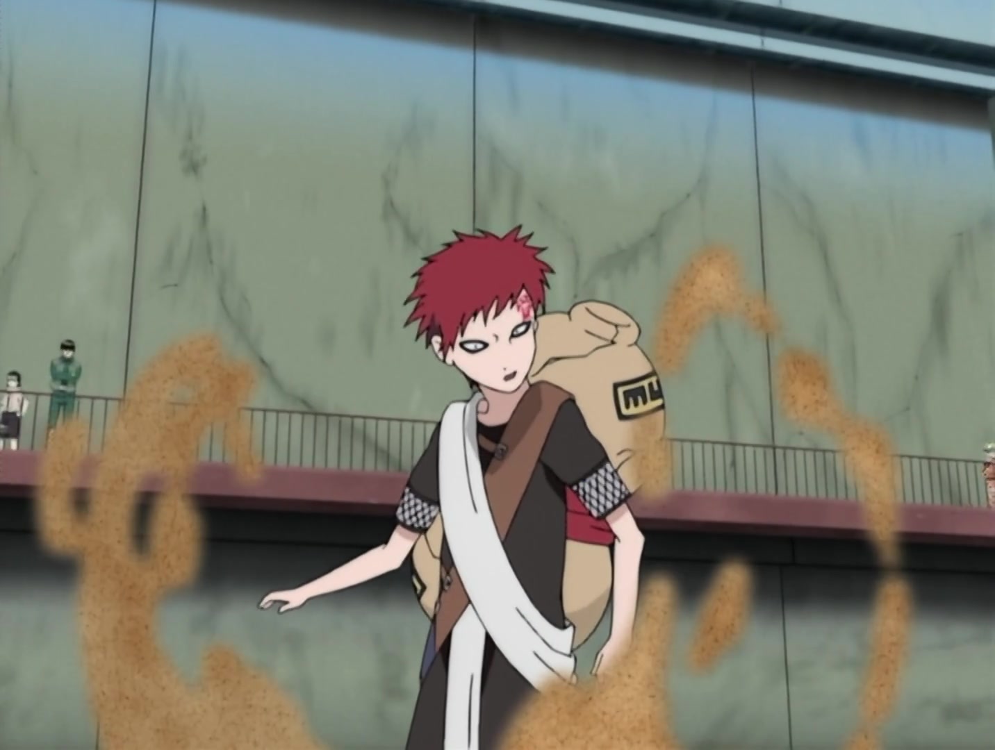 Naruto Ep 48: Gaara vs. Rock Lee: The Power of Youth Explodes! @ 14:39