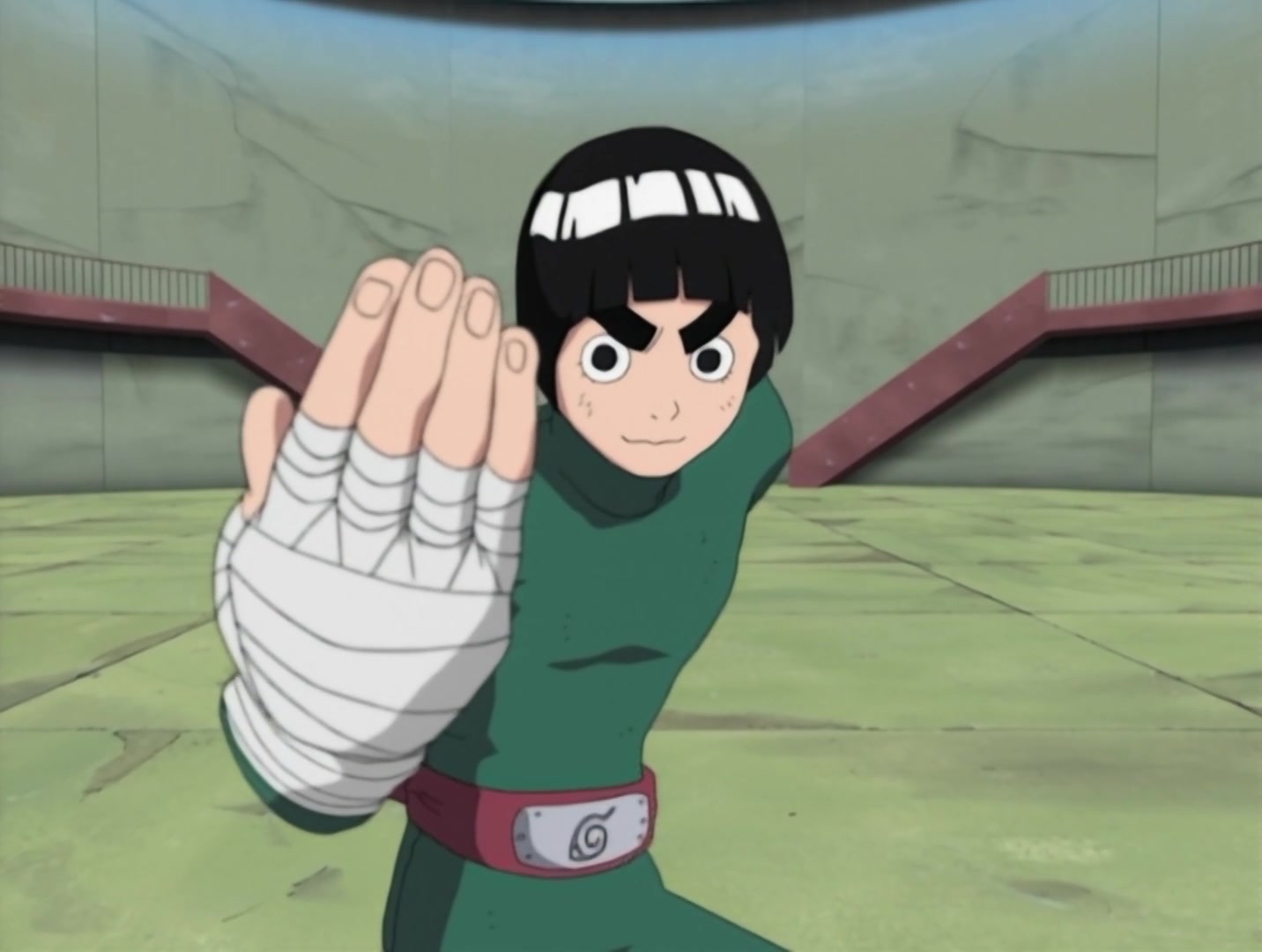Naruto Ep 48: Gaara vs. Rock Lee: The Power of Youth Explodes! @ 15:12