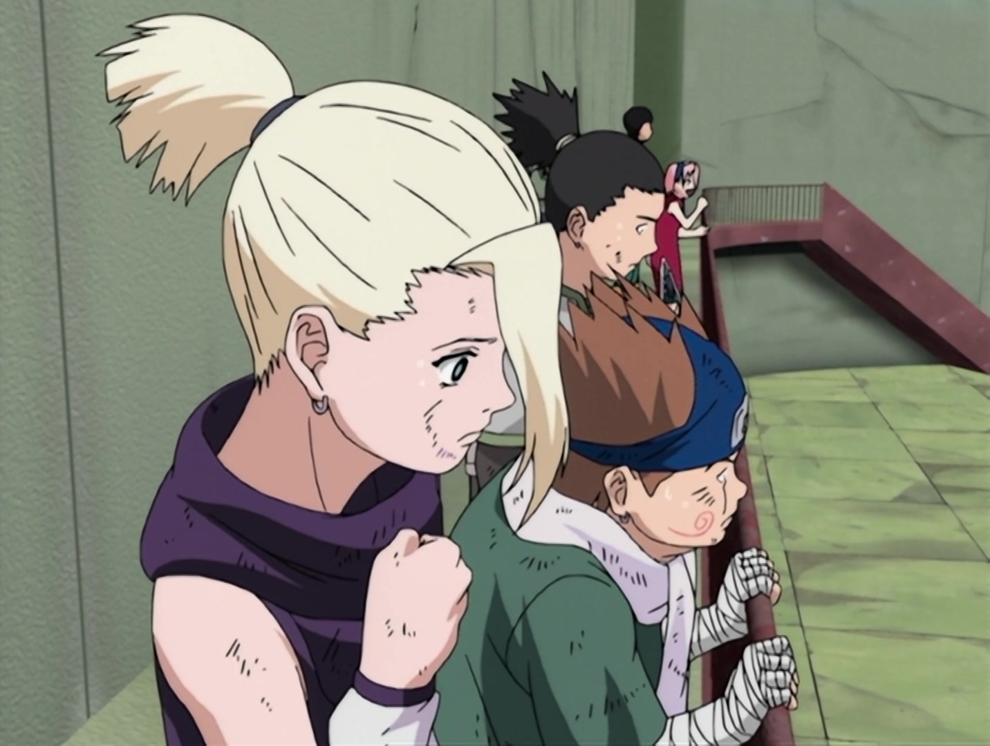 Naruto Ep 48: Gaara vs. Rock Lee: The Power of Youth Explodes! @ 15:50
