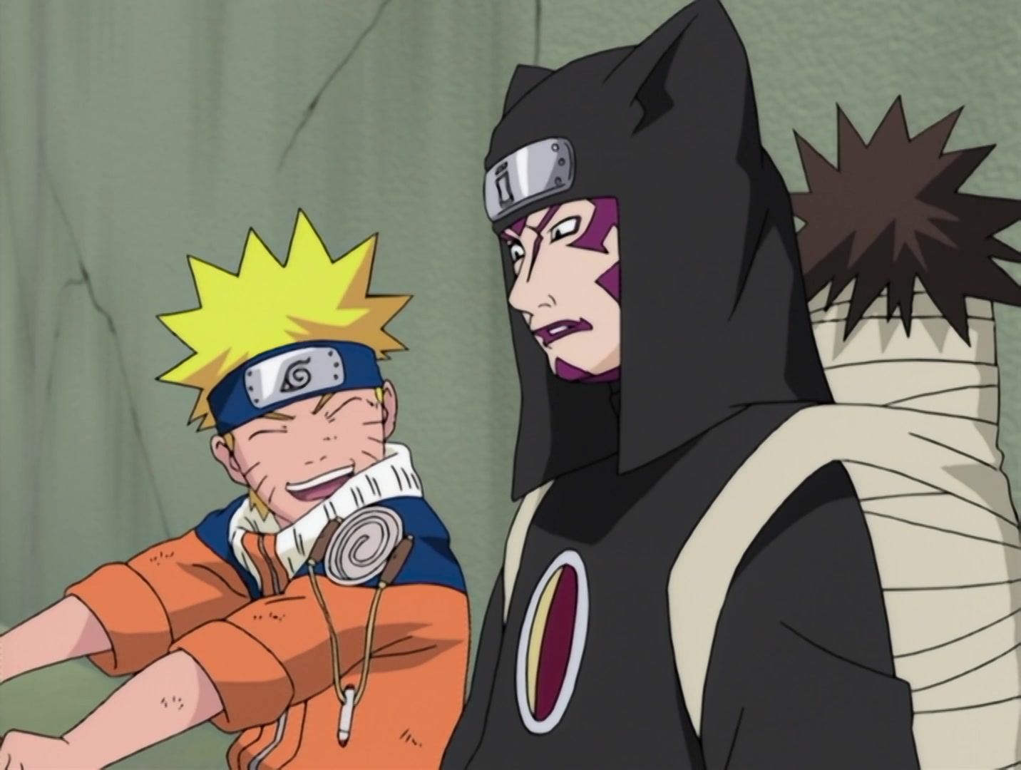 Naruto Ep 48: Gaara vs. Rock Lee: The Power of Youth Explodes! @ 16:09