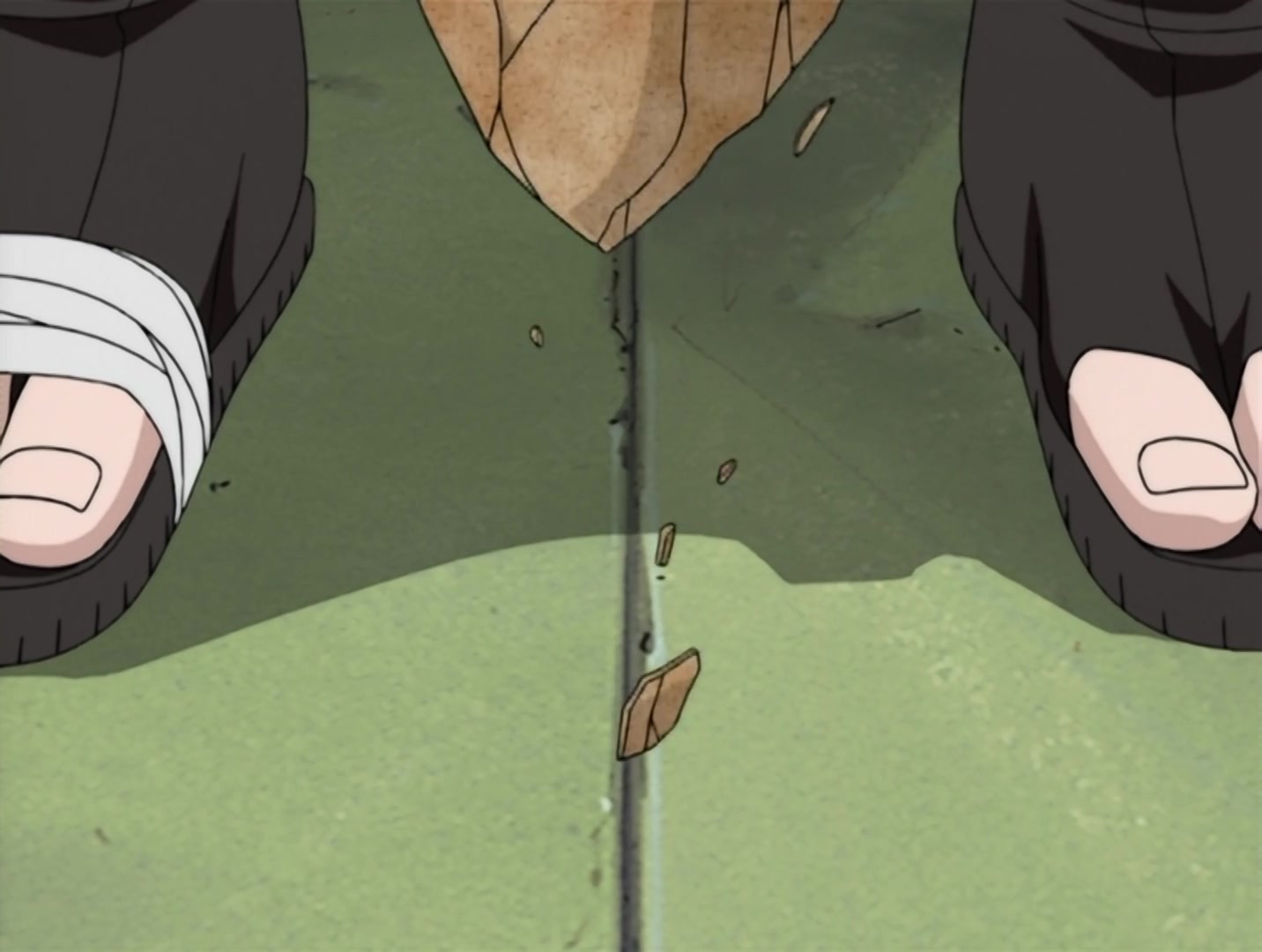 Naruto Ep 48: Gaara vs. Rock Lee: The Power of Youth Explodes! @ 16:23