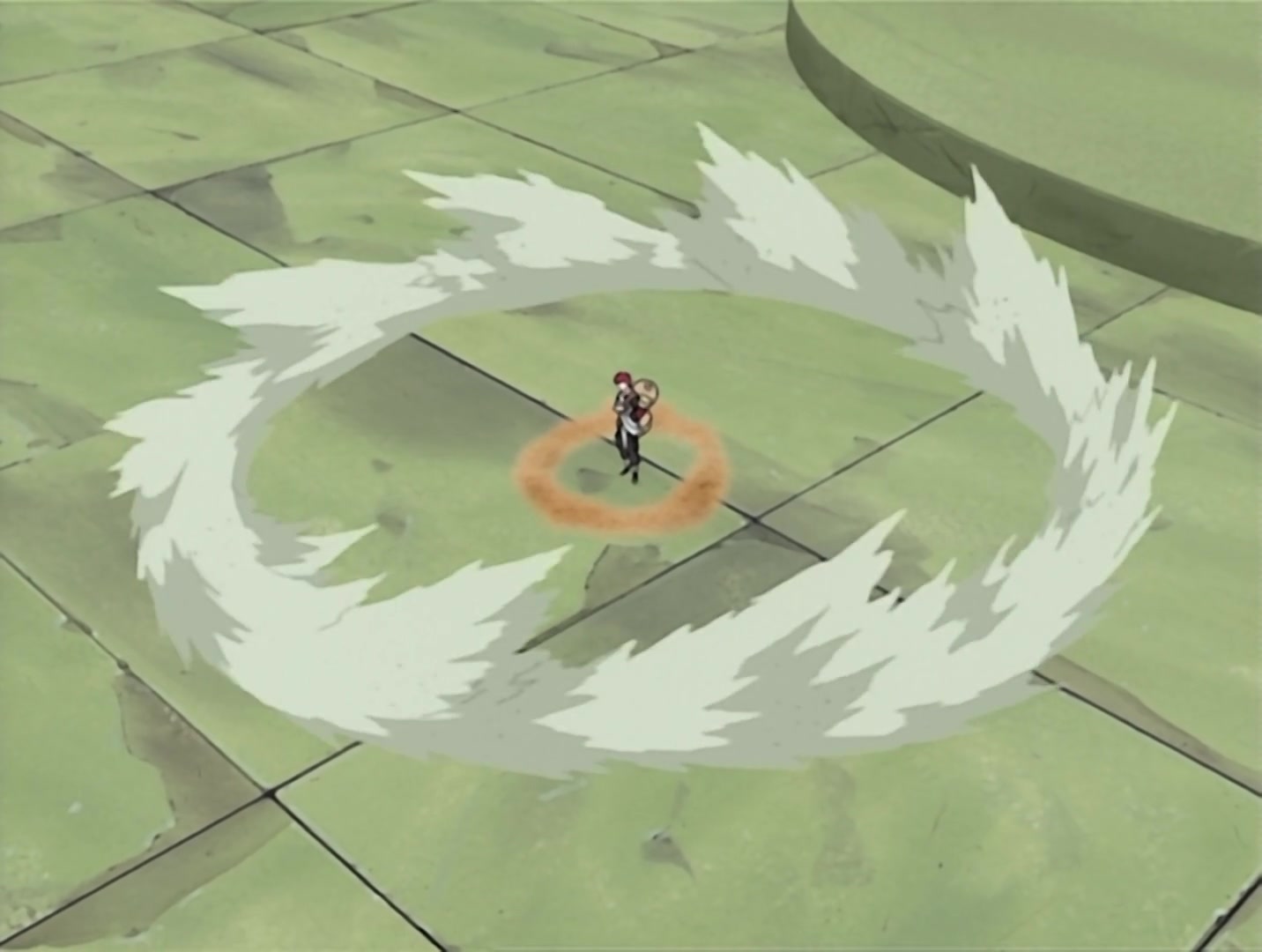 Naruto Ep 48: Gaara vs. Rock Lee: The Power of Youth Explodes! @ 19:05