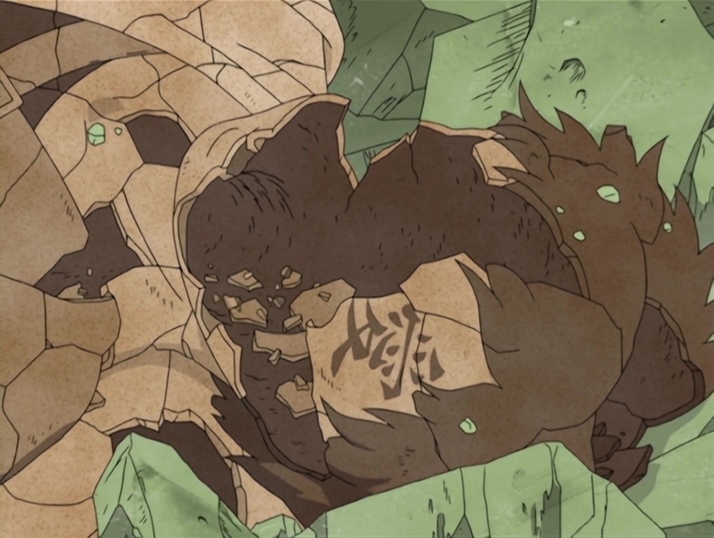 Naruto Ep 48: Gaara vs. Rock Lee: The Power of Youth Explodes! @ 21:08