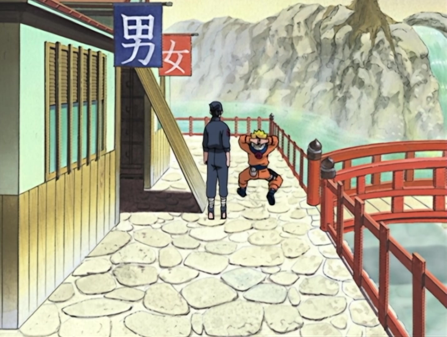 Naruto Ep 52: The Summoning Jutsu: Wisdom of the Toad Sage! @ 15:36