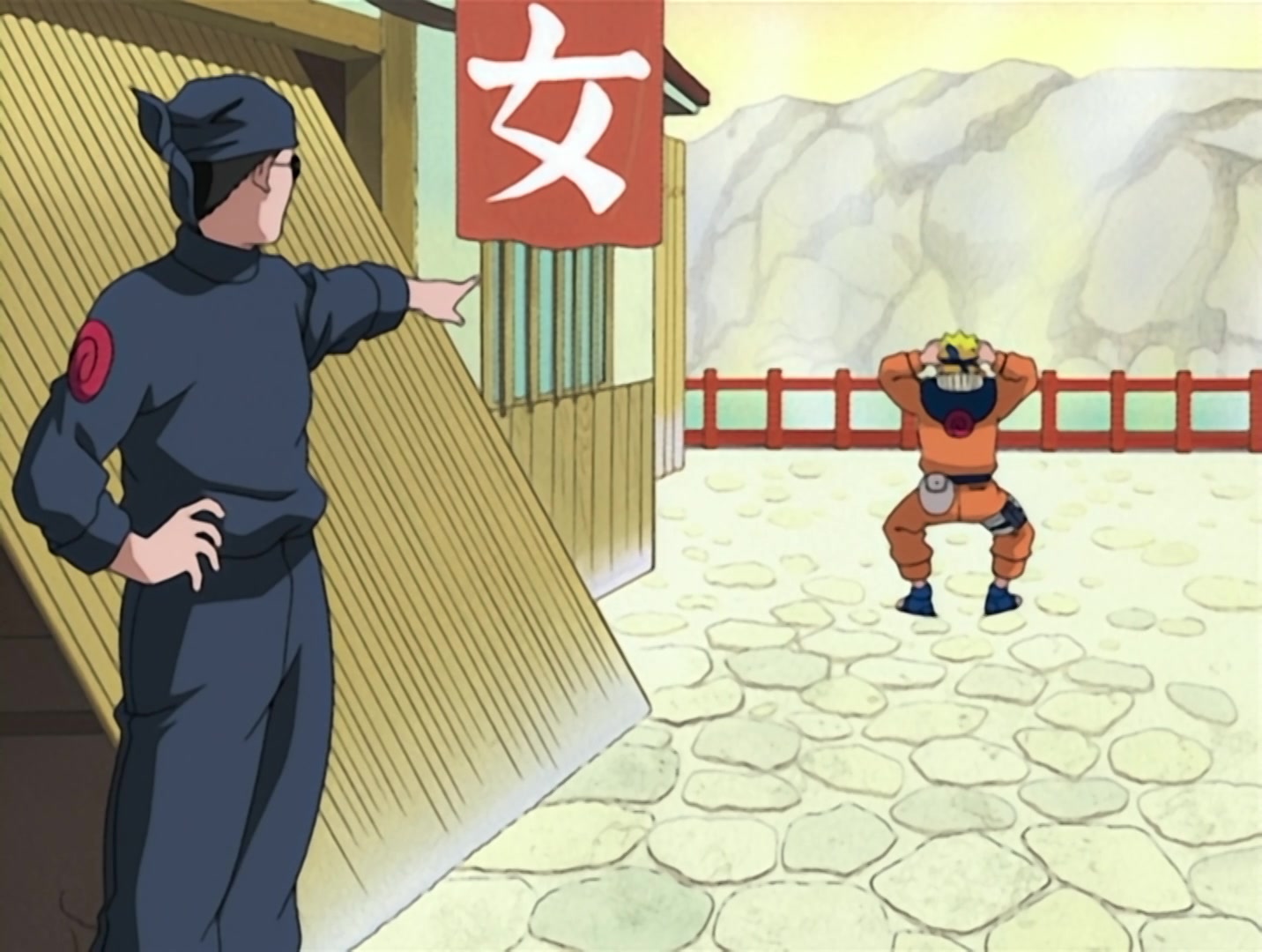 Naruto Ep 52: The Summoning Jutsu: Wisdom of the Toad Sage! @ 15:44
