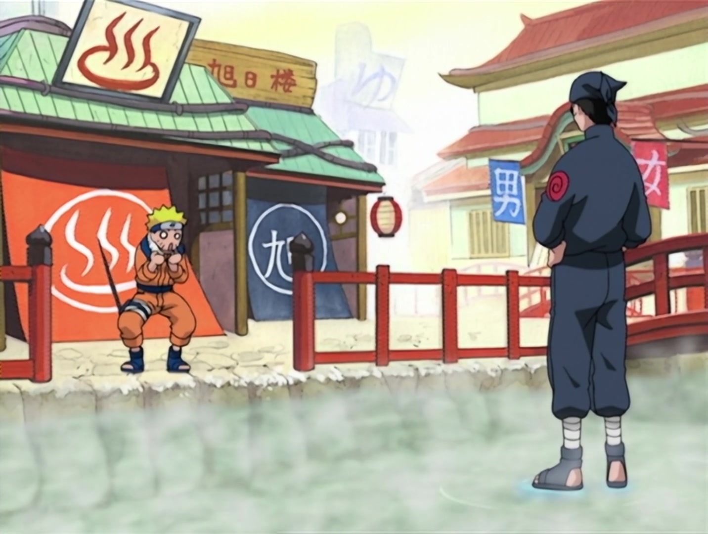 Naruto Ep 52: The Summoning Jutsu: Wisdom of the Toad Sage! @ 18:11